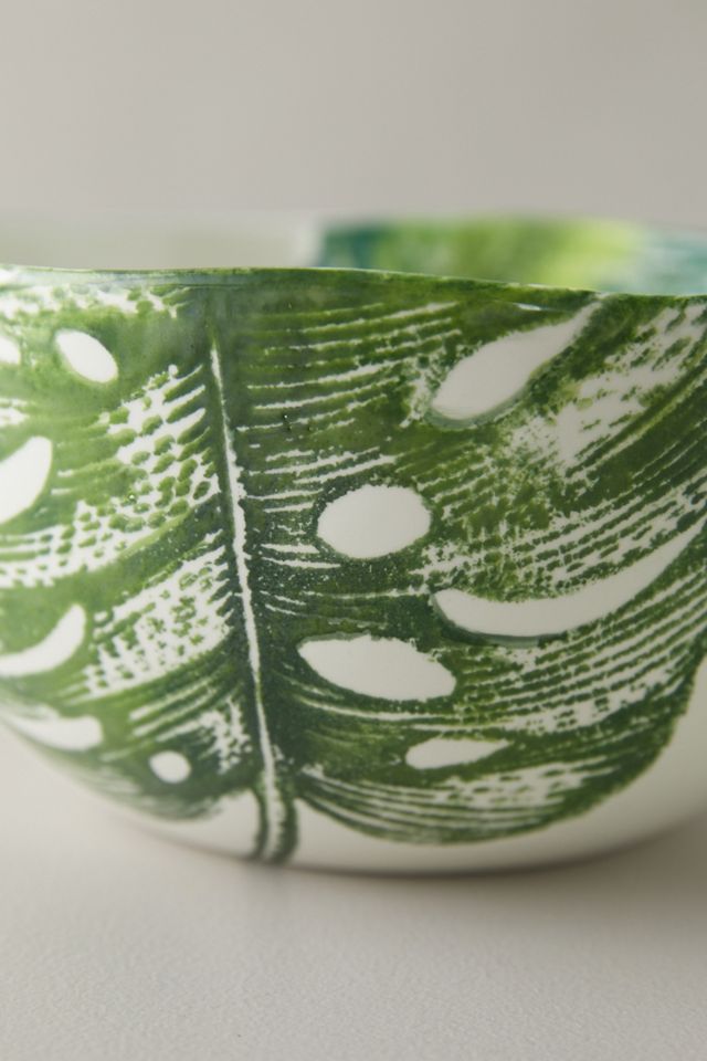 Monstera Leaf Serving Bowl | Terrain