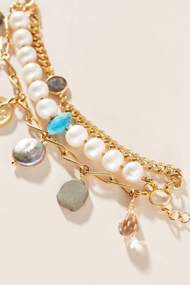 Chan Luu Charm Wrap Bracelet #1