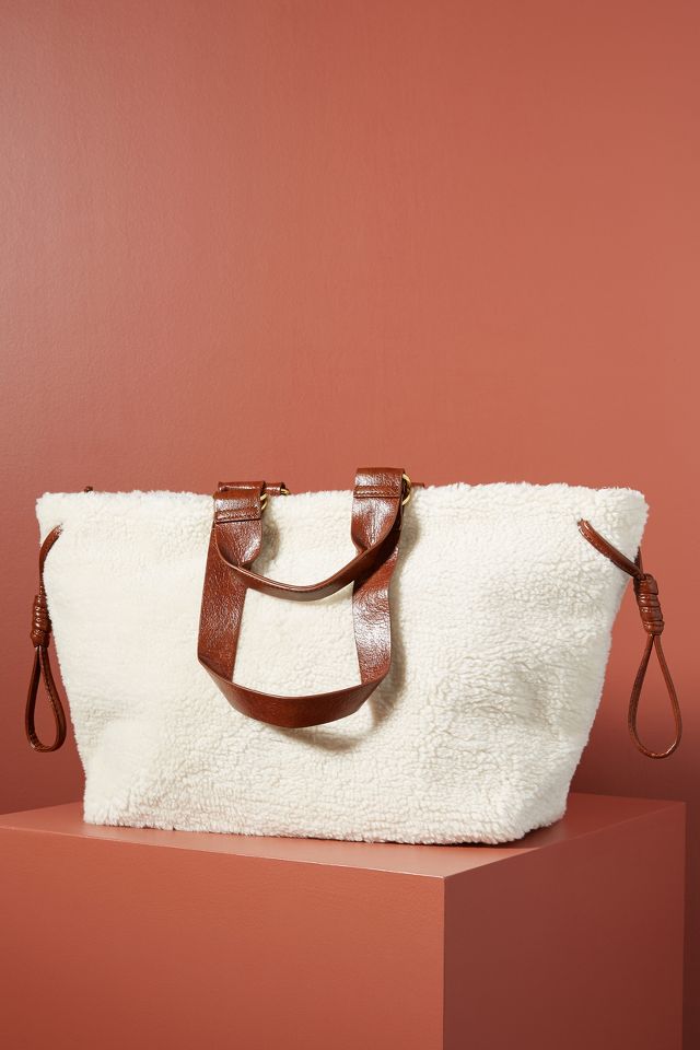 Pre-Order Inspired Sherpa Tote Bag – Worn & Refined