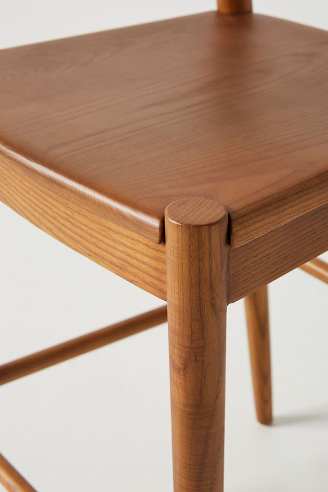 Heritage Ash Wood Counter Stool