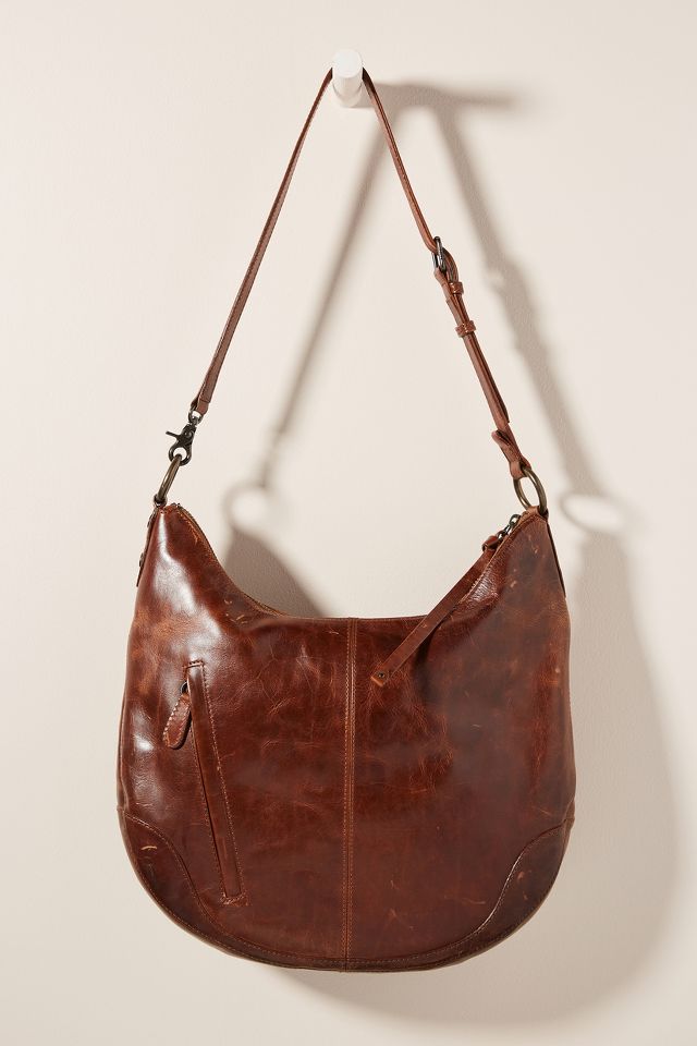 Frye melissa small online scooped hobo