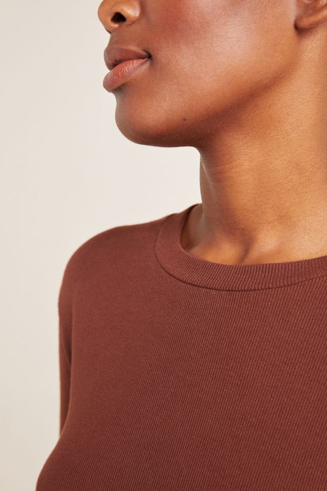 AGOLDE Caitlin Ribbed Pullover Anthropologie