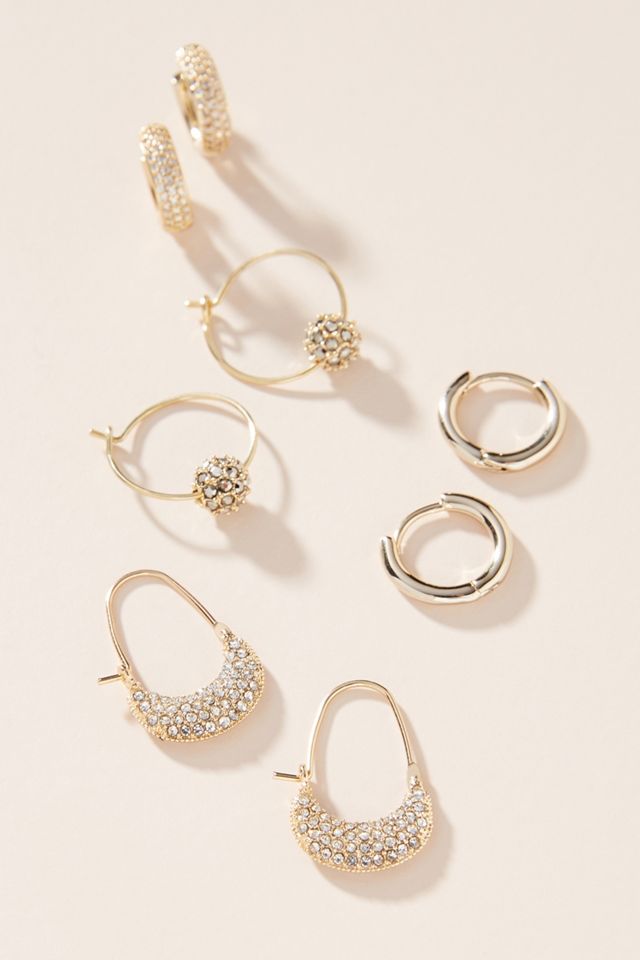 Helena Hoop Earring Set #1