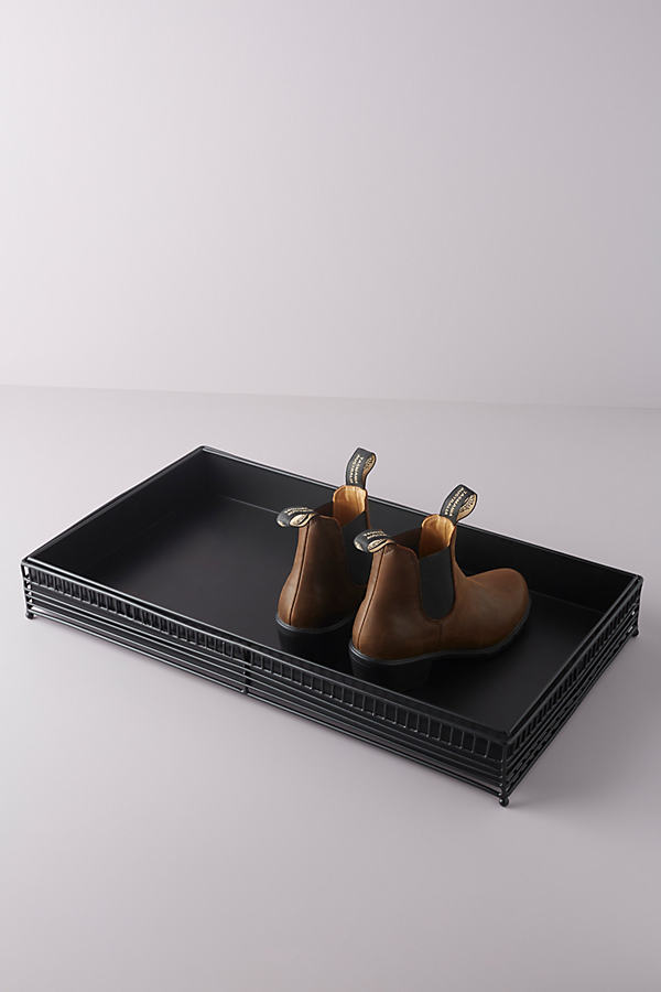 Anthropologie Brooke Boot Tray In Black