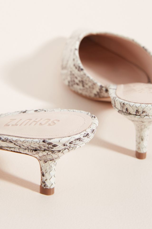 Schutz Danica Kitten-Heeled Mules #3