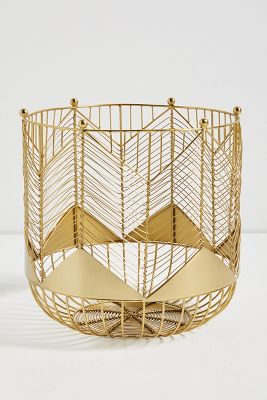 Blanket metal online basket