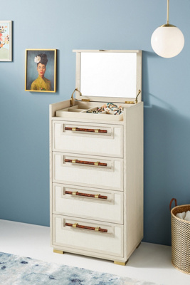 dove linen vanity dresser Davenport Almond Coast Linen Cabinet