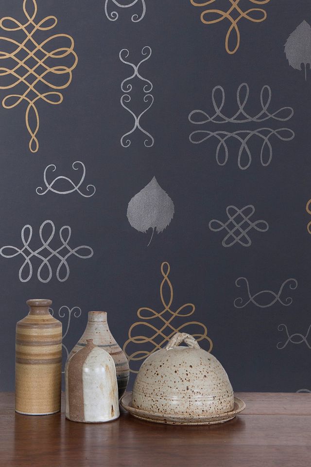 Thatcher After Chinterwink Hand Printed Wallpaper | Anthropologie