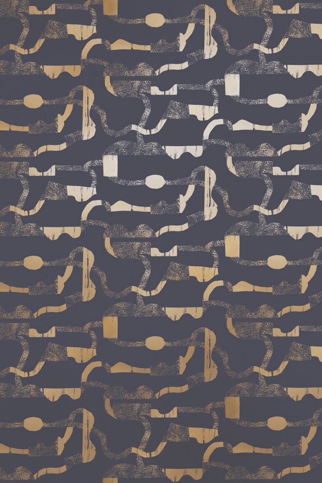 Thatcher La Strada Hand Printed Wallpaper | Anthropologie