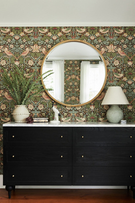 Rowan Wood Finish Mirror - Thumbnail 4