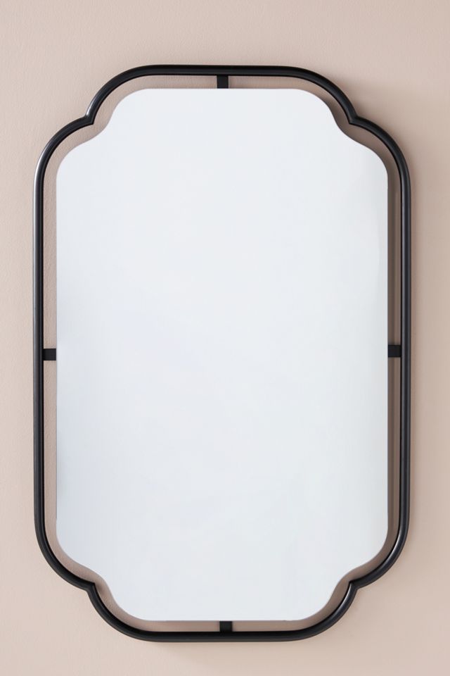 Perla Metal Bath Mirror #1