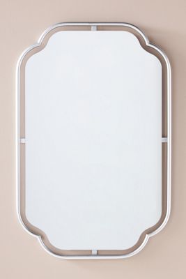 Perla Metal Bath Mirror