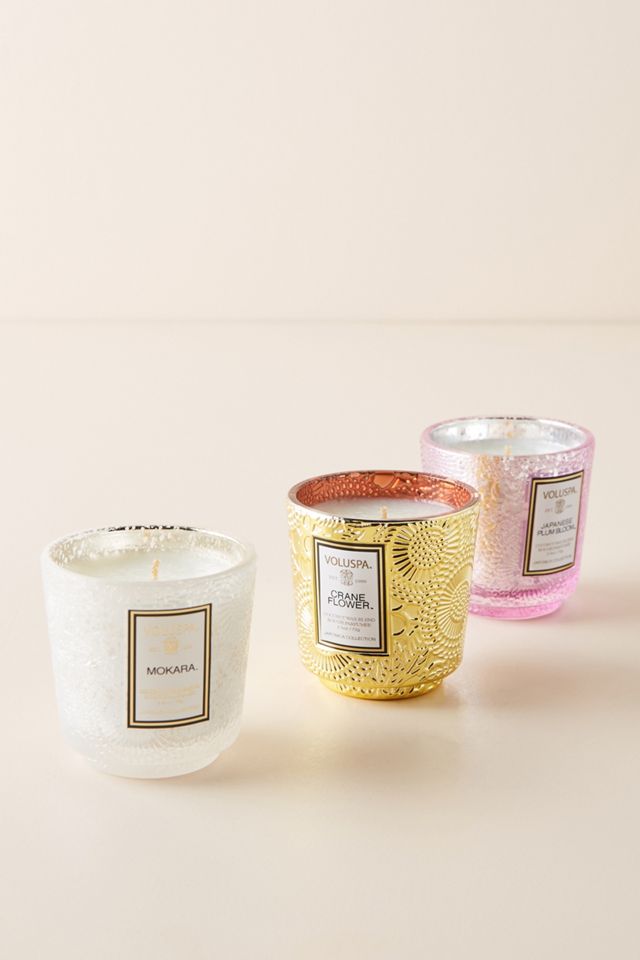 Voluspa Japonica Glass Candles, Set of 3 #1