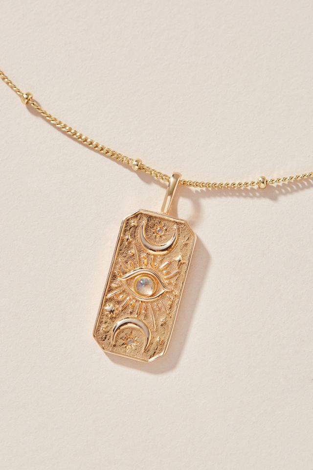 Moon Tarot Necklace #1