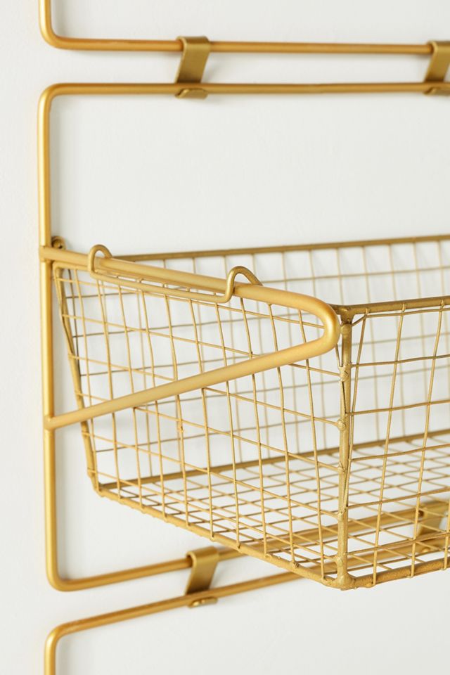 Three-Tier Basket Wall Storage #1