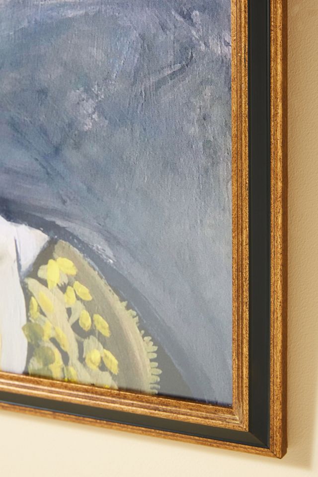 Her Love For Yellow Flowers Wall Art #3