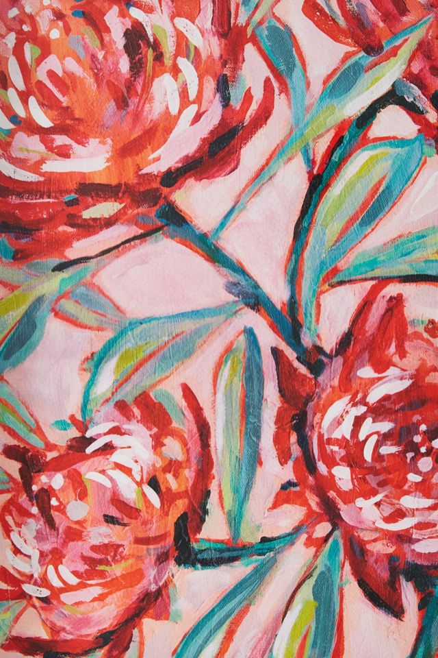 Waratah Painting Wall Art #2