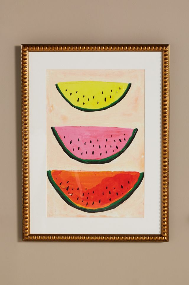 Watermelon Slices Wall Art #1