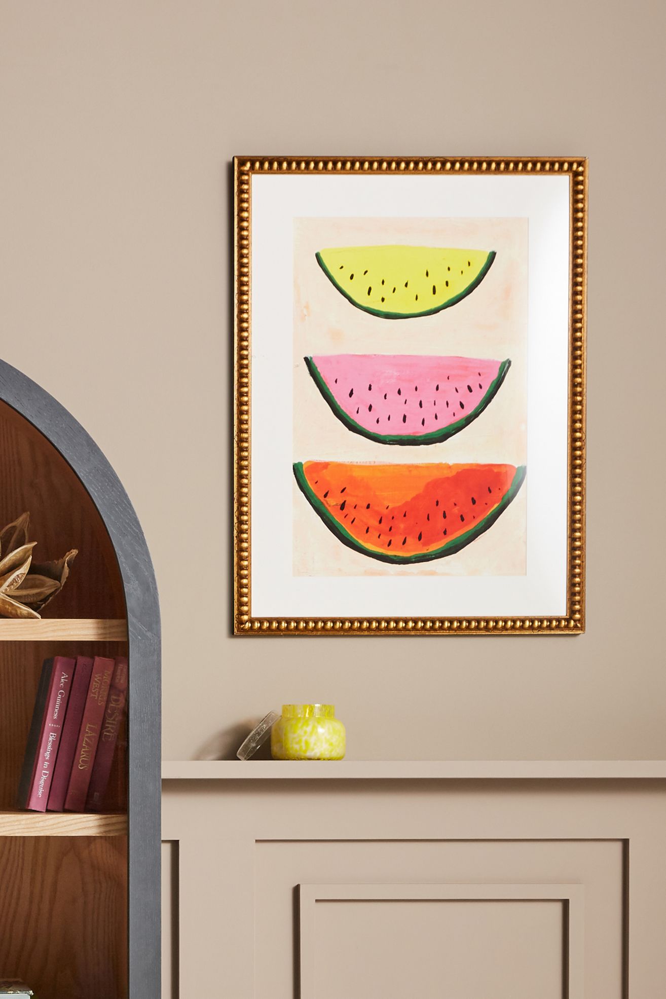 Watermelon Slices Wall Art - Multi, Standard, M