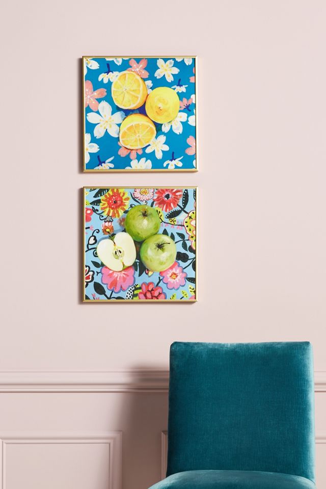 Lemon Halves Wall Art #2