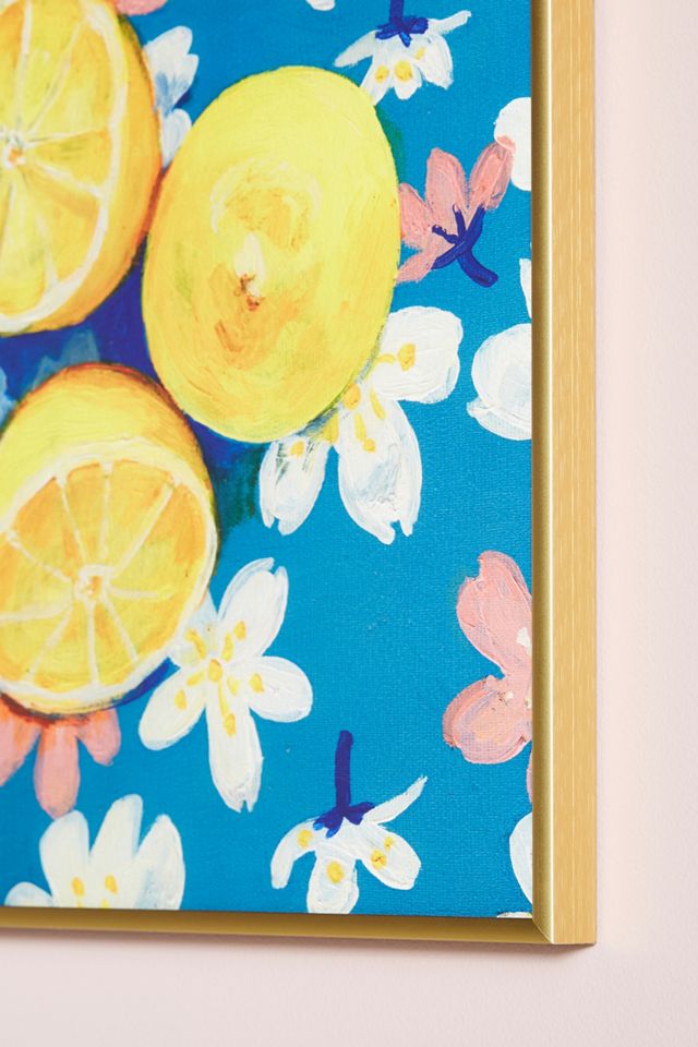 Lemon Halves Wall Art #2