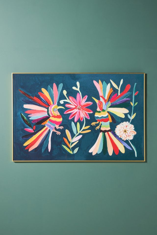 Otomi Blue Wall Art #1