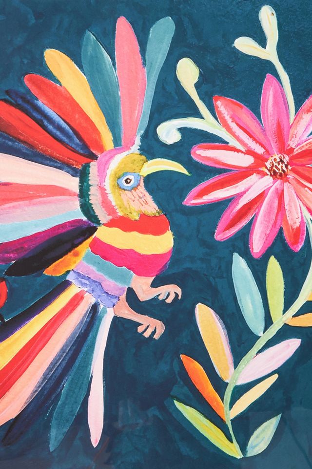 Otomi Blue Wall Art #2