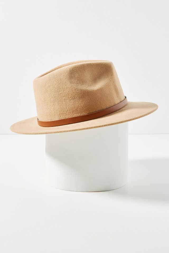 Olive Trimmed Fedora #2