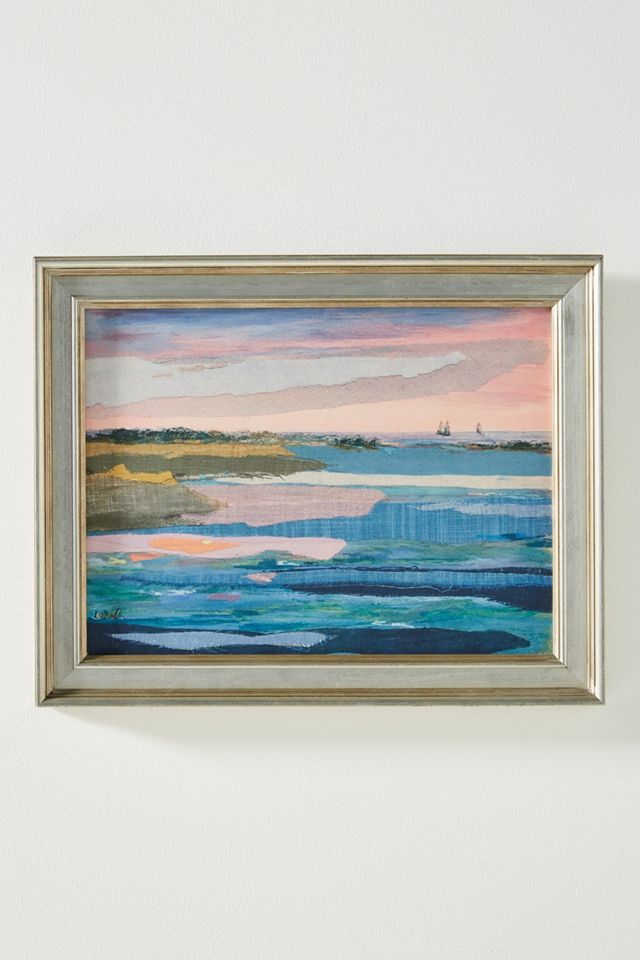 Sunset Stripes Wall Art #1