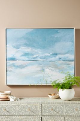 Cloudy Coast II Wall Art