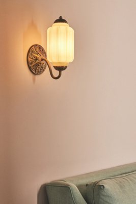 Anthropologie Eloise Sconce In Gold