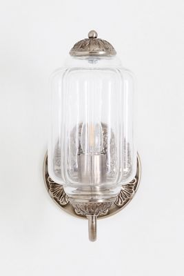 The Eloise Scallop Milk Glass Sconce Wall Light