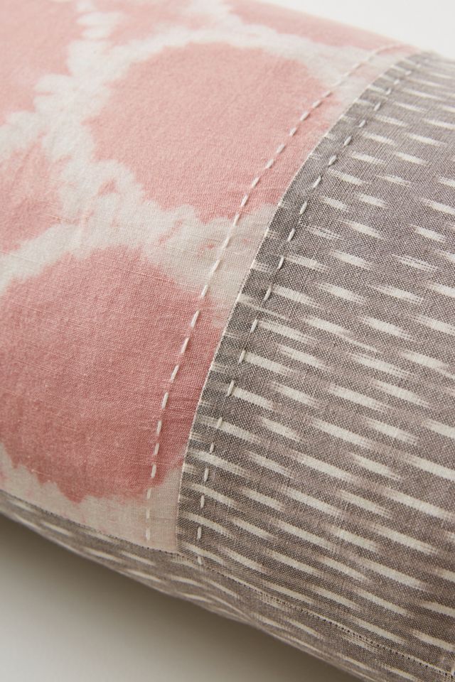Pieced Cerise Pillow #2
