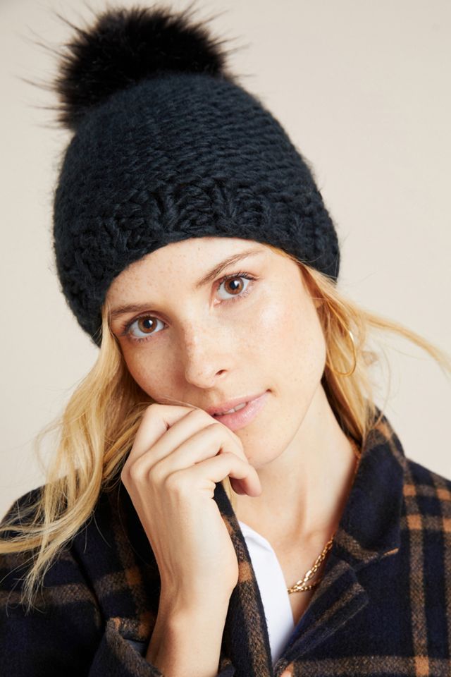Tessa Pommed Beanie #1