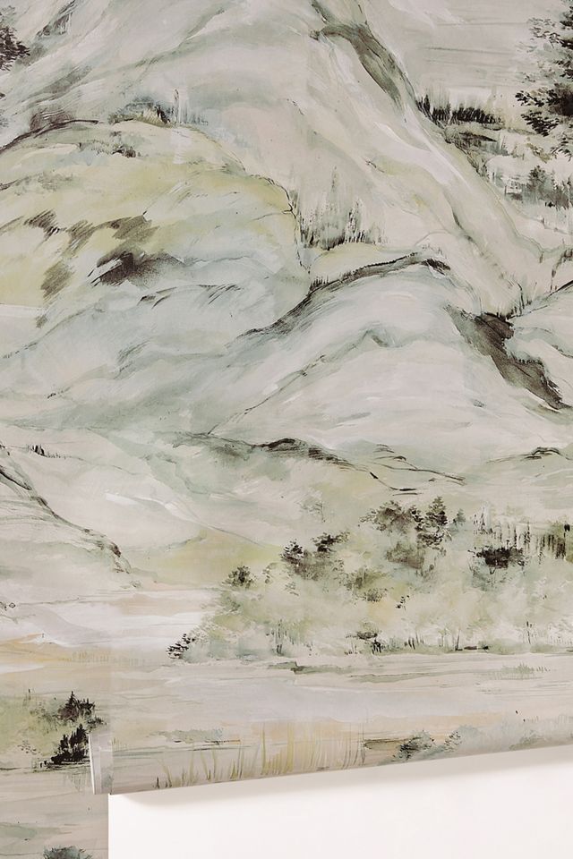 Misty Mountain Scenic Mural #2