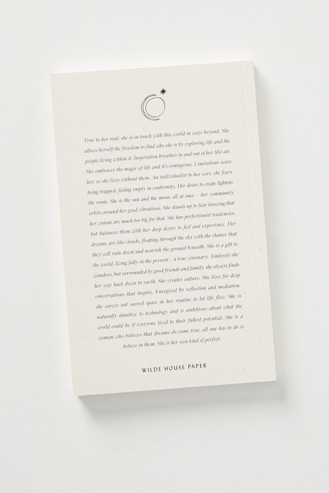 Wilde House Paper Astrology Journal #2