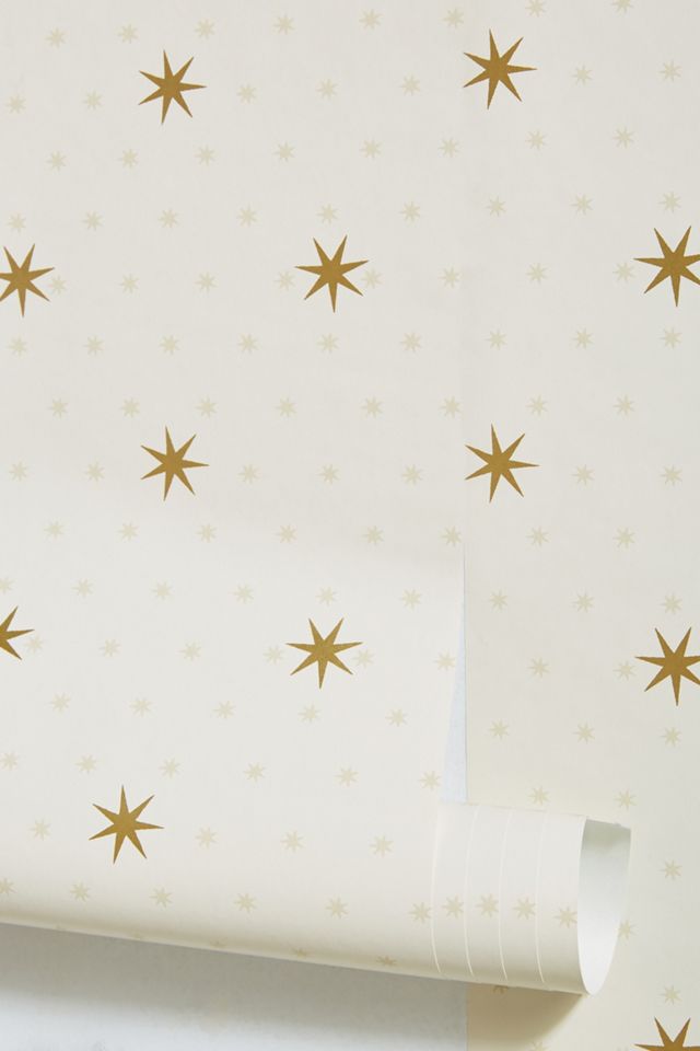 Stella Star Metallic Geometric Wallpaper #1