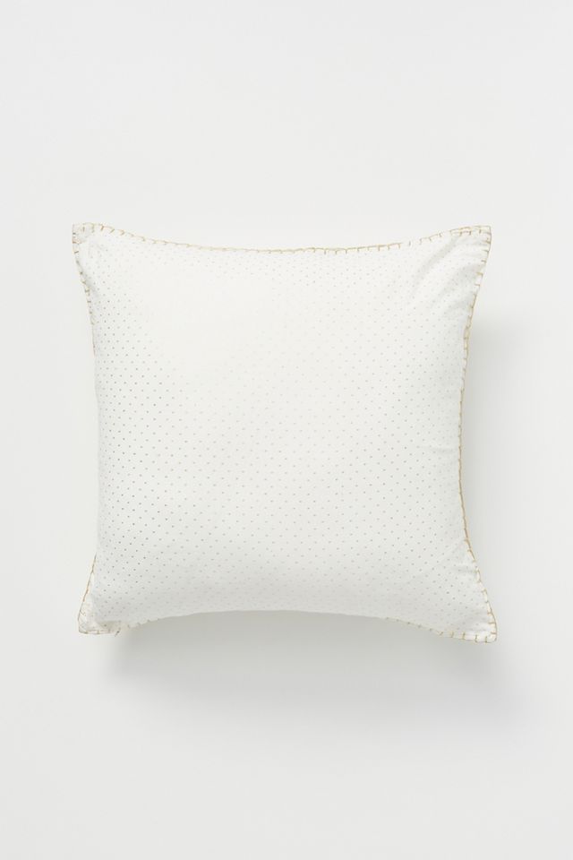 Hand-Embroidered Fruit Pillow #1