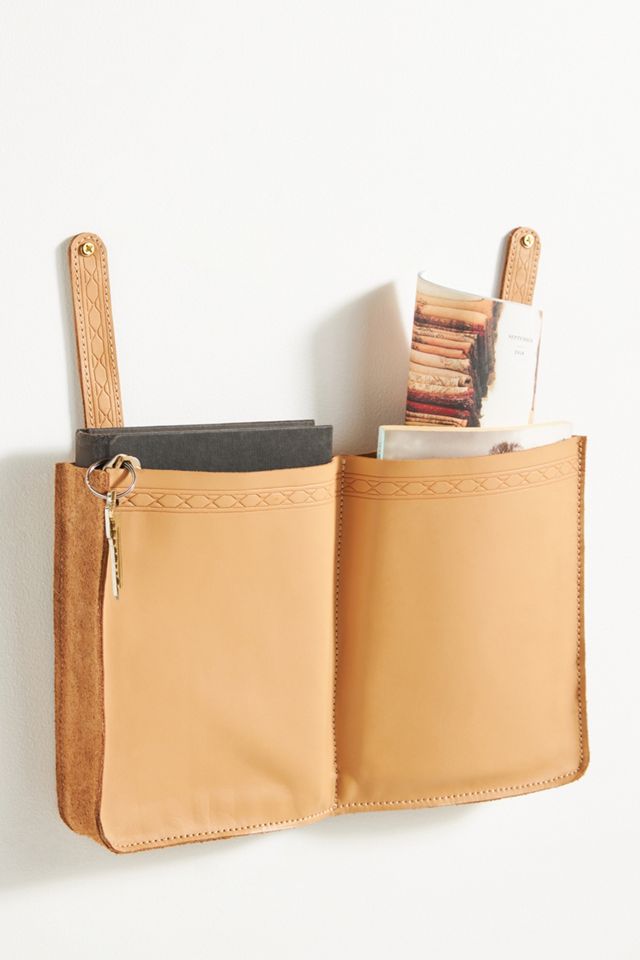 Shelby Leather Wall Pocket #1