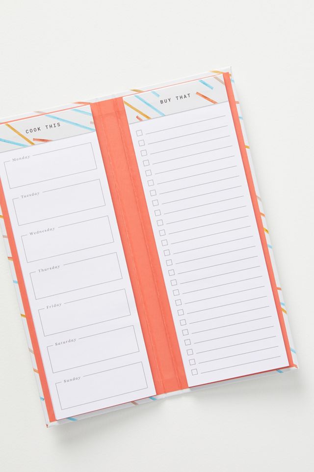 Weekly Eats Notepad #1