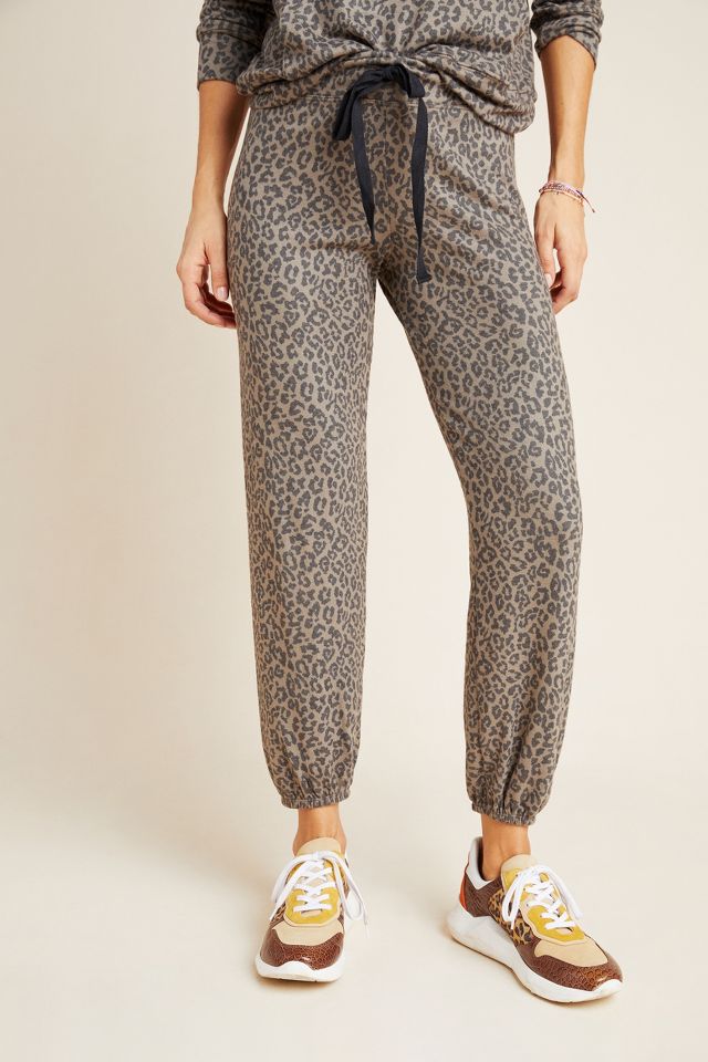 Sundry leopard jogger hot sale