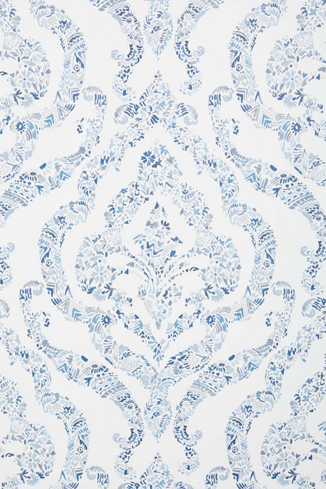 Featherton Floral Damask Wallpaper #2