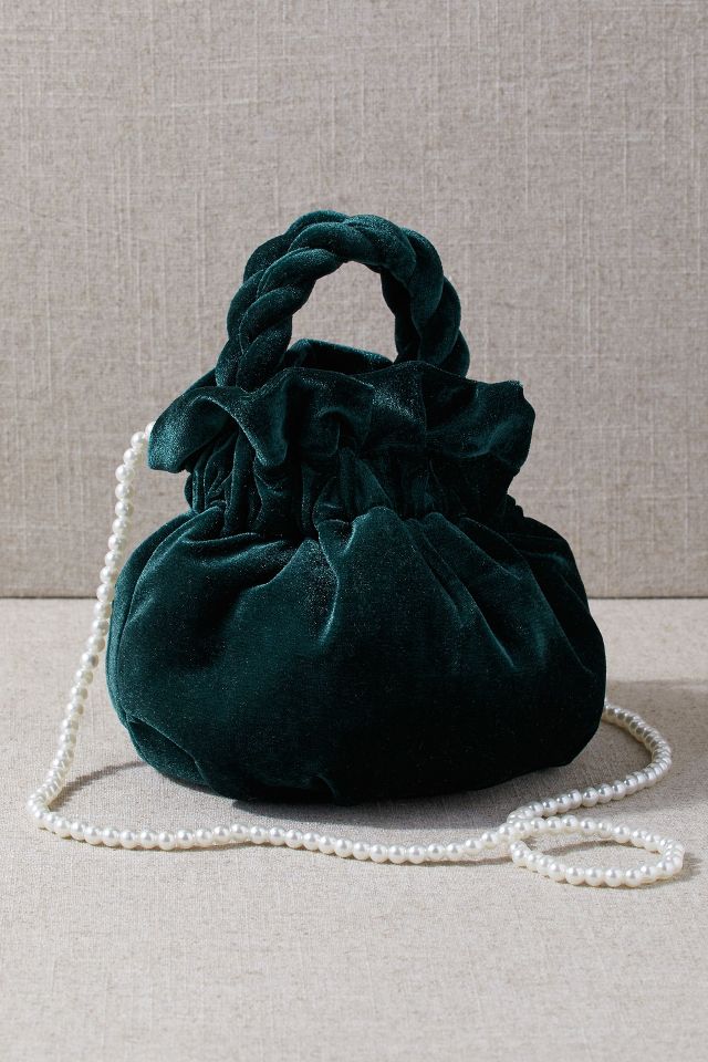 Cassis Velvet Bag