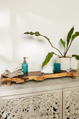 Madre De Cacao Wood Pedestal