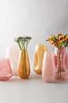 Dimpled Cylinder Vase, Orange #5