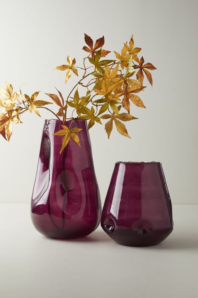 Dimpled Cylinder Vase