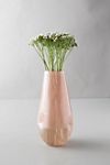 Dimpled Cylinder Vase, Rose #2