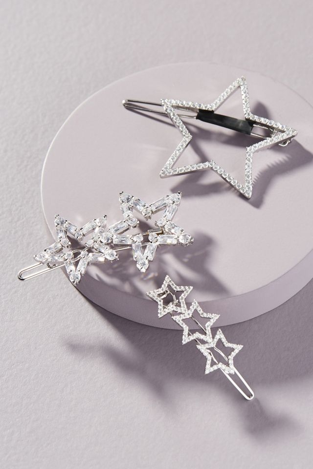 Amber Sceats Star Hair Clip Set | Anthropologie display picture 1