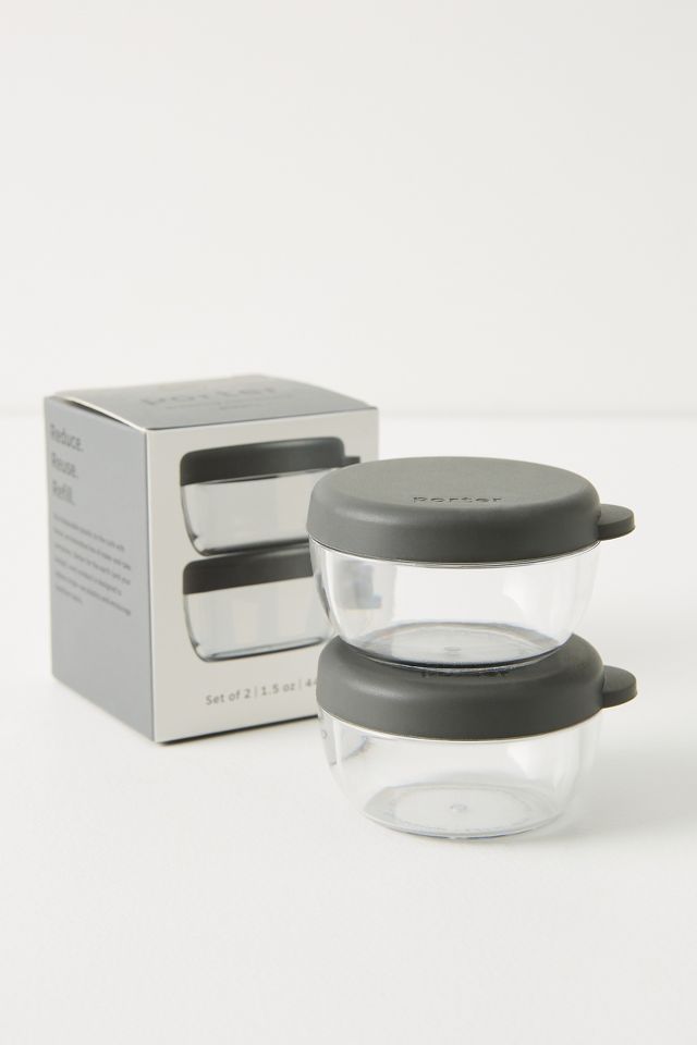 W&P Porter Dressing Containers - Set of 2