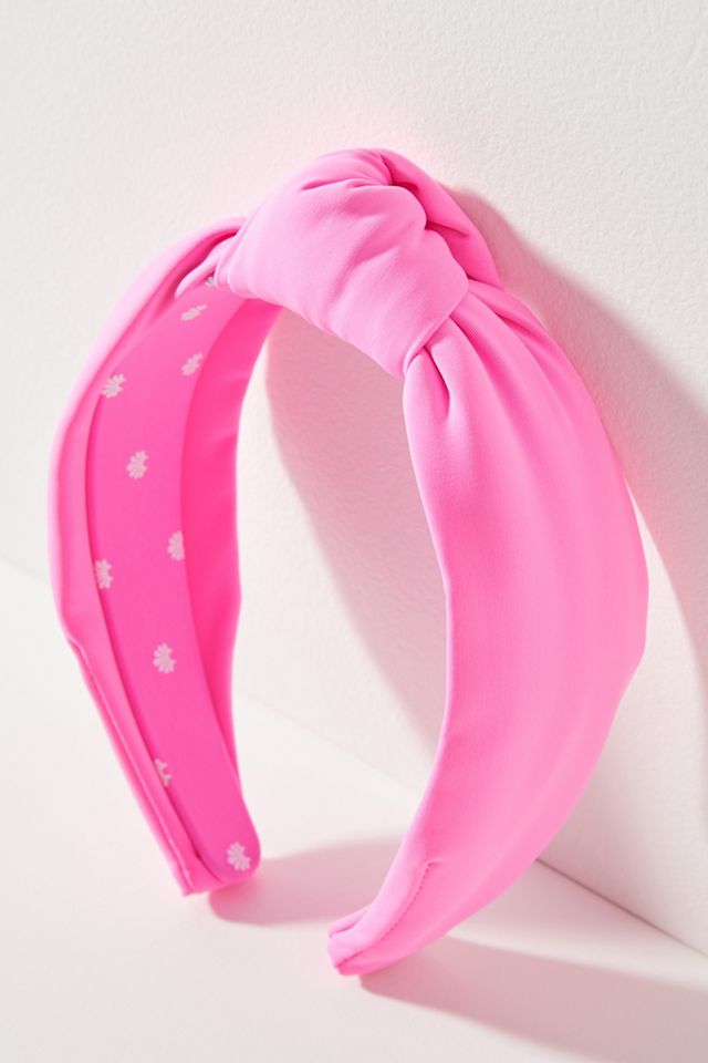 Lele Sadoughi Neoprene Knotted Headband | Anthropologie display picture 3